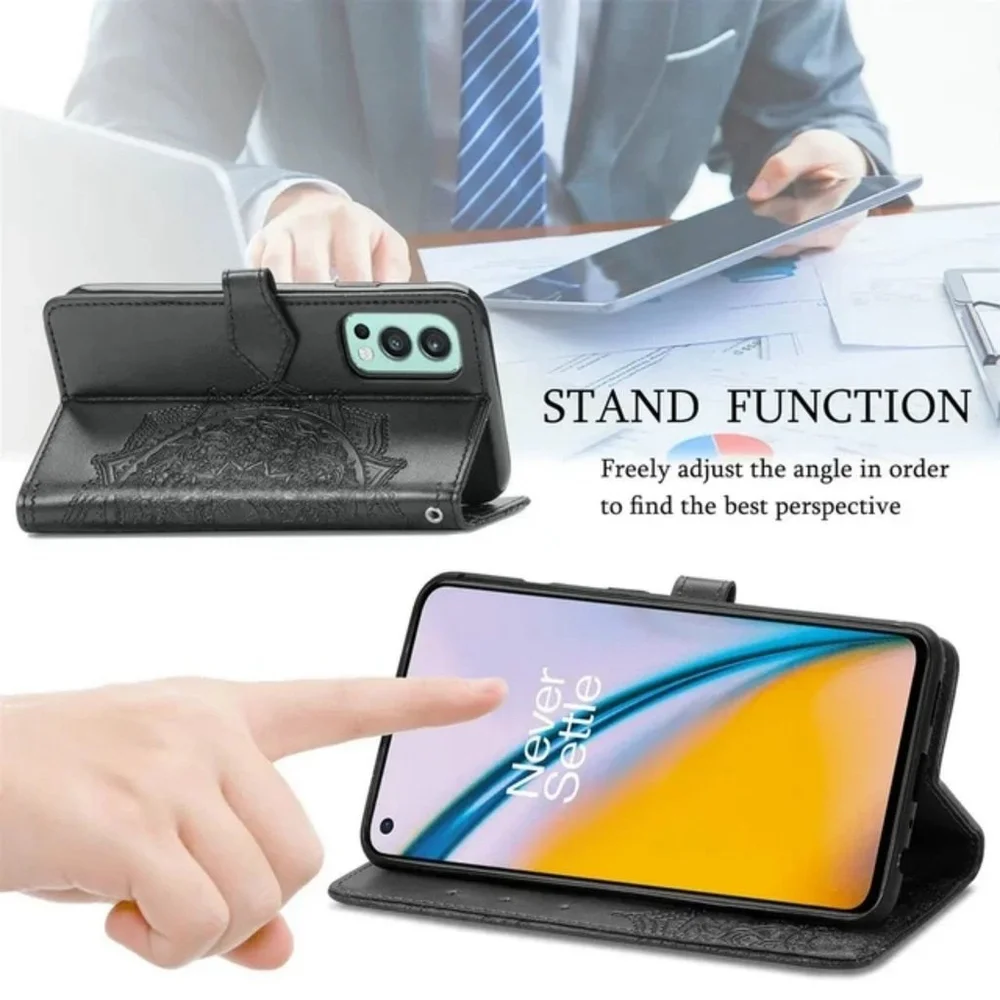 3-in-1 Phone Case In Black For iPhone 15 Plus
